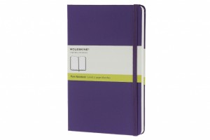 Taccuino Moleskine Pagine Bianche Piccolo Rigido Viola  - 52920