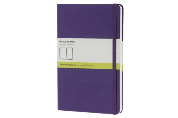 Taccuino Moleskine Pagine Bianche Piccolo Rigido Viola - 52920