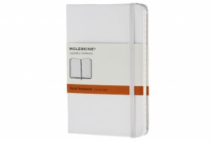 Taccuino Moleskine a Righe Piccolo Rigido Bianco  - 52926