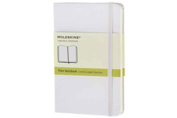 Taccuino Moleskine Pagine Bianche Piccolo Rigido Bianco  - 52928