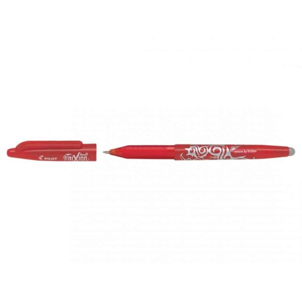 Pilot Frixion Ball penna sfera cancellabile punta 0,7 mm Rosso