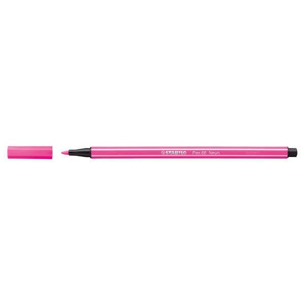 Pennarello Stabilo PEN68 rosa fluorescente  - 68/056
