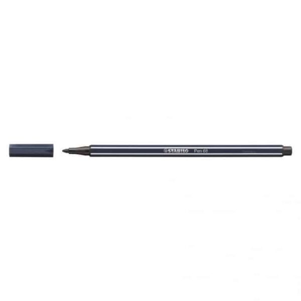 Pennarello Stabilo PEN68 grigio di Payne  - 68/98