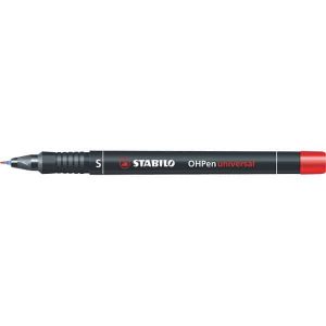 Pennarello Stabilo OHP S Rosso