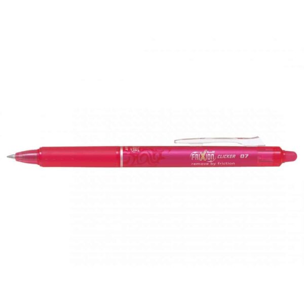 Pilot Frixion Penna Gel Clicker 0.7 Rosa