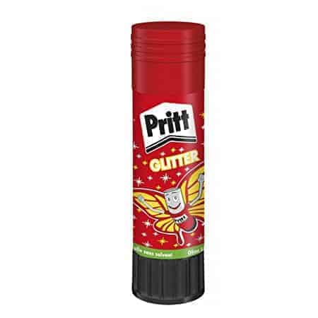 Colla PRITT stick glitter rossa 20g