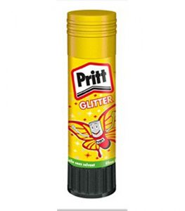 Colla PRITT stick glitter gialla 20g