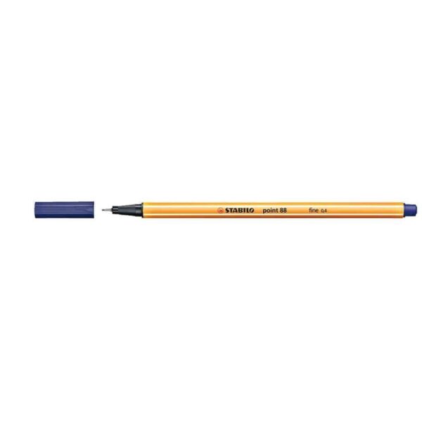 Stabilo pennarello punta fine Point 88 blu notte