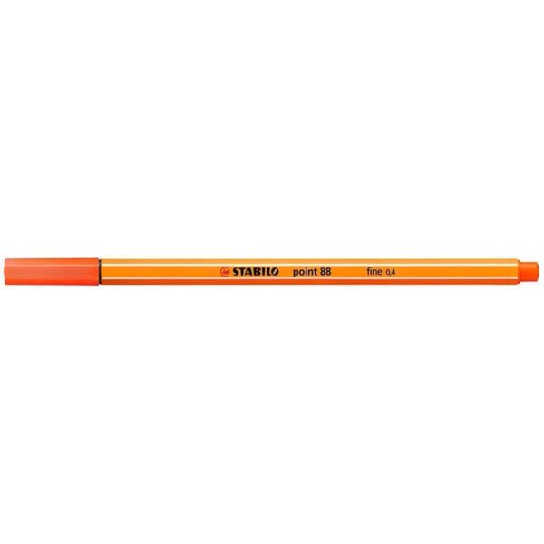 Stabilo pennarello punta fine Point 88 pale vermillon