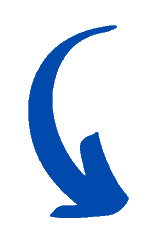freccia blu