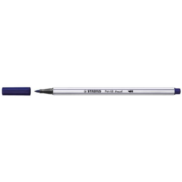 Pennarello Stabilo PEN68 Brush Blu di Prussia