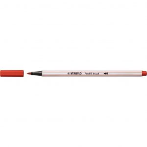 Pennarello Stabilo PEN68 Brush Rosso