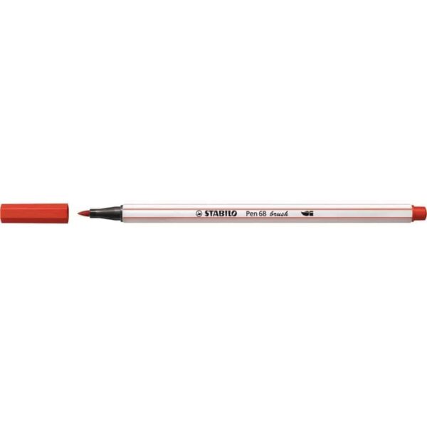Pennarello Stabilo PEN68 Brush Rosso
