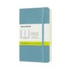 Taccuino Moleskine Copertina Morbida 9x14 Pagine Bianche Turchese