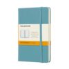 Taccuino Moleskine Copertina Rigida 9x14 Righe Turchese