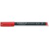 Pennarello Lumocolor permanent Staedtler FINE ROSSO