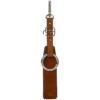 Portachiavi Piquadro charm in pelle Muse cuoio