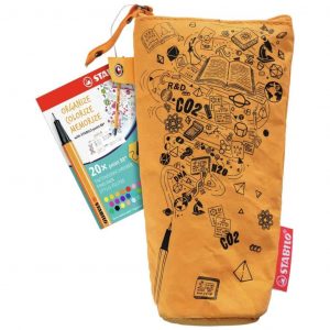 Stabilo pennarello punta fine Point 88 Astuccio di Carta Resistente e Lavabile 20 colori assortiti
