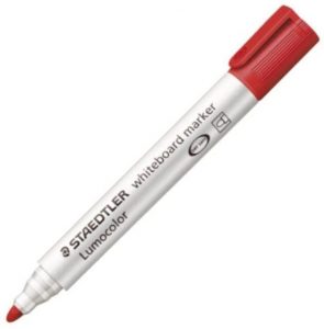Staedtler Marcatore Whiteboard rosso punta 2mm
