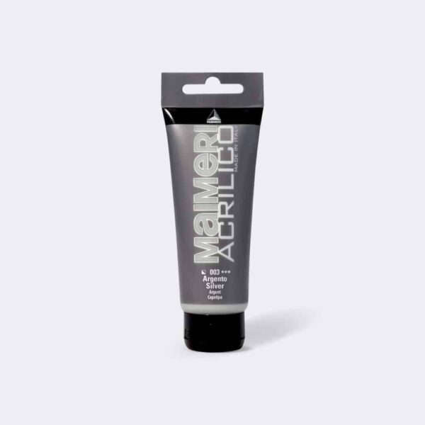 Maimeri Tempera Acrilica Argento 75ml
