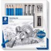 Matita Mars Lumograph Staedtler set ccomposto 4 matite Premium