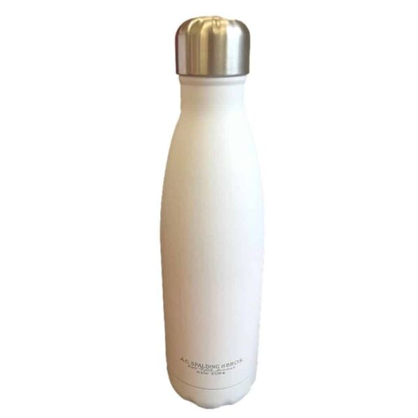 Borraccia A.G.Spalding 500ML Inox 304 Termica Bianca