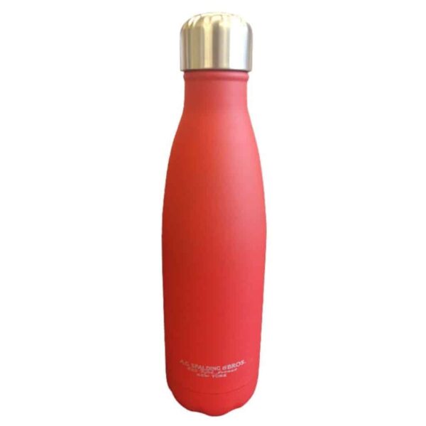 Borraccia A.G.Spalding 500ML Inox 304 Termica Rossa