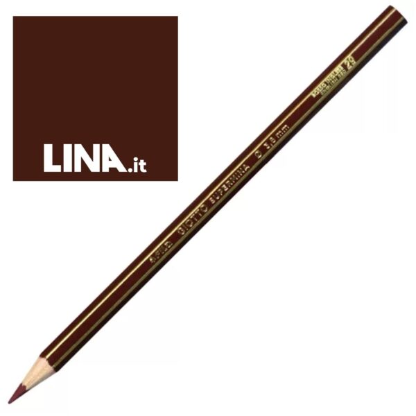 Giotto matita in legno refil Supermina rosso inglese - 239029