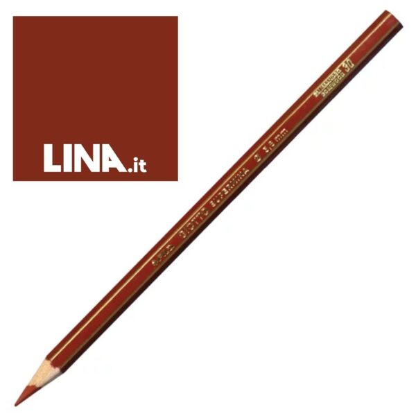Giotto matita in legno refil Supermina rosso palissandro - 239030