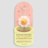 Mr. Wonderful Portachiavi con Luce Led Margherita