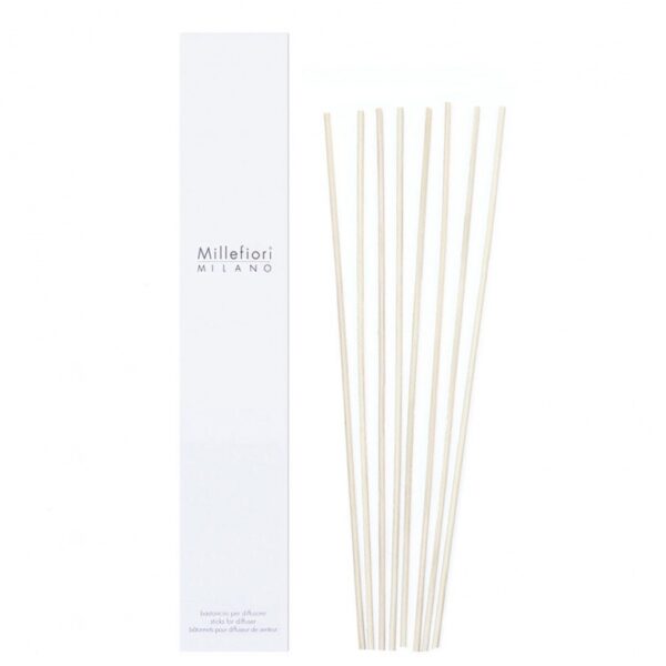 Bastoncini Ricambio per Diffusore Ambiente Millefiori Milano 500ml 8pz 35cm