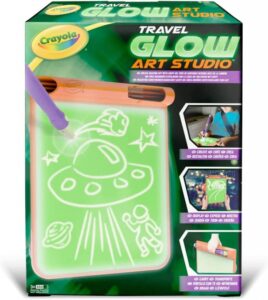 Crayola Travel Glow Art Studio Lavagna Luminosa