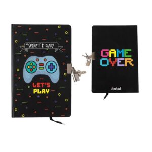 Diario Segreto con Lucchetto Let's Play Game Over A5 96 Fogli 80gr