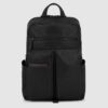 Zaino Piquadro porta Computer 14" e iPad in Pelle Paavo Nero