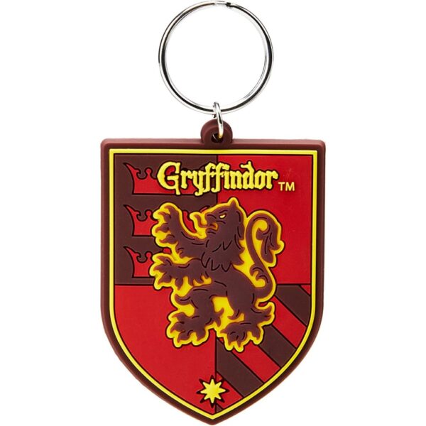 Harry Potter Portachiavi in Gomma con moschettone Griffindor