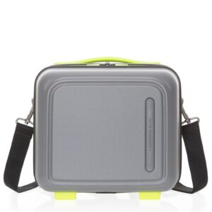 Beauty Case Rigido LOGODUCK + Mandarina Duck Grigio&Lime