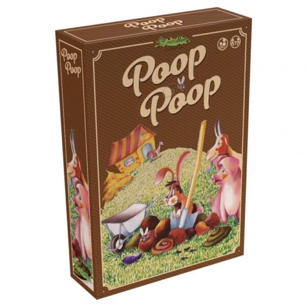 CreativaMente Poop Poop Gioco da Tavolo