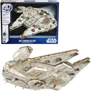 Star Wars Millenium Falcon da costruire 4D Build 43X31