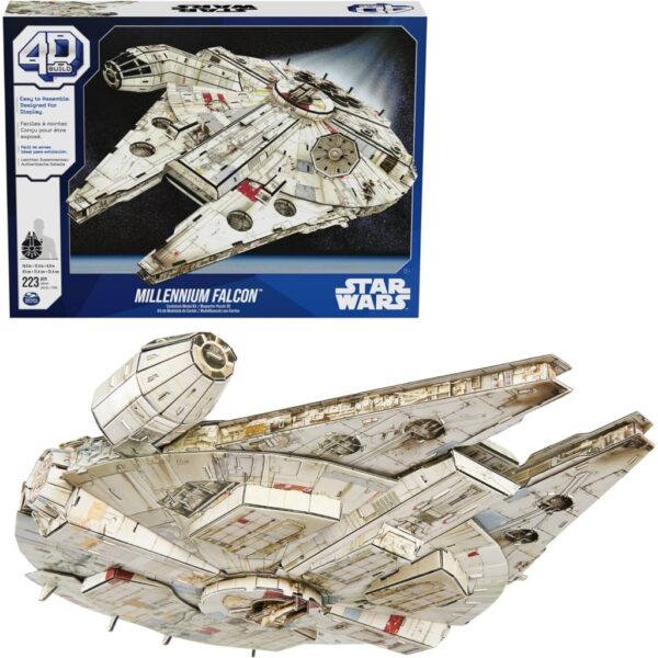 Star Wars Millenium Falcon da costruire 4D Build 43X31