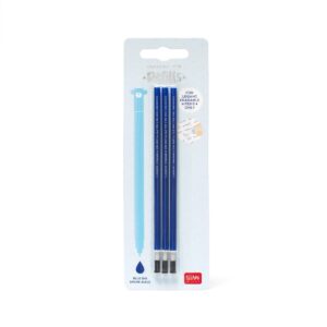 Legami Refill Blu Penna Cancellabile 3 Pezzi