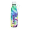 Borraccia Invicta 500ML Inox 304 Termica con Moschettone Ziply Tie & Dye Raimbow