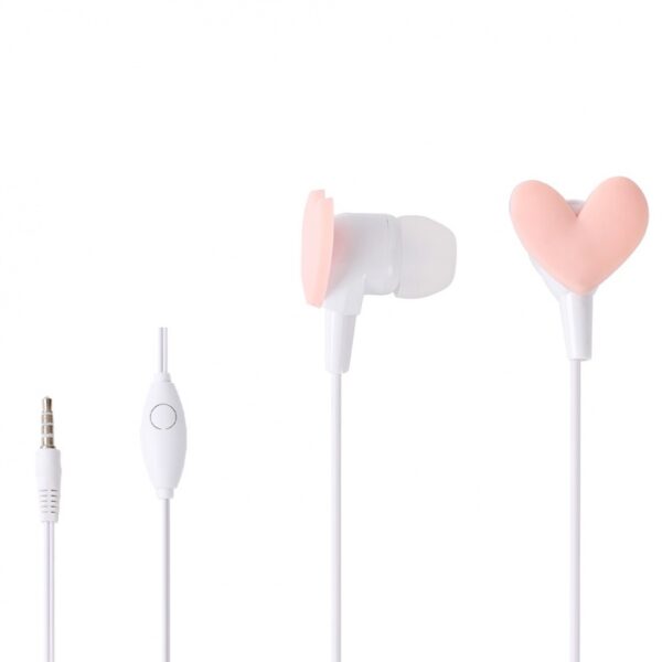 Cuffie Auricolari Rainbow Dream Cuore