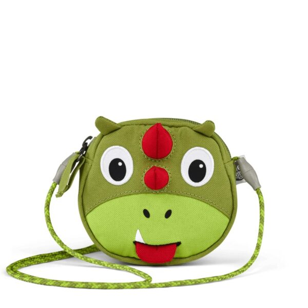 Portafoglio Bambini a Tracolla Affenzahn Drago Verde