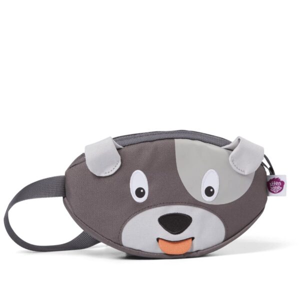 Marsupio Bambini Affenzahn Cane Grigio su linait