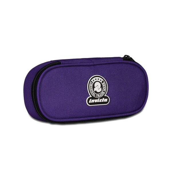 Portapenne Invicta Round Plus Solid Royal Purple su linait