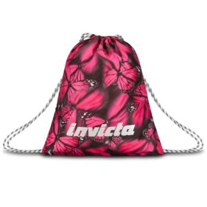 Sakky Bag Invicta Logo Marco Butterflies su linait