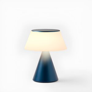 Lexon LUMA L Lampada a LED Portatile con Sincronizzazione Colori Blu su linait