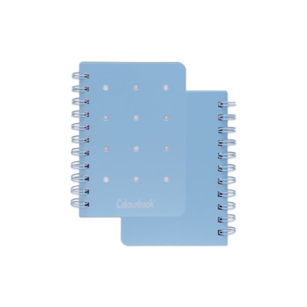 Quaderno Spiralato Pin IT A6 5 mm personalizzabile Angel Blue su linait