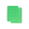 Quaderno Spiralato Pin IT A6 5 mm personalizzabile Irish Green su linait