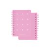 Quaderno Spiralato Pin IT A6 5 mm personalizzabile Orchid Rose su linait